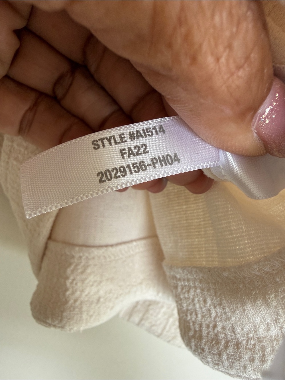 Madewell Cream Ribbed Knit Top - Picture 9 of 9